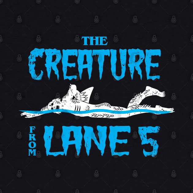 Creature From Lane 5 Swimming by atomguy